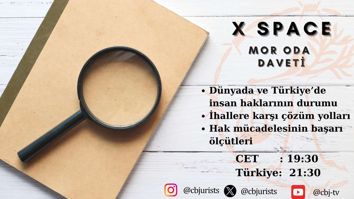 X SPACE (MOR ODA) DAVETİ