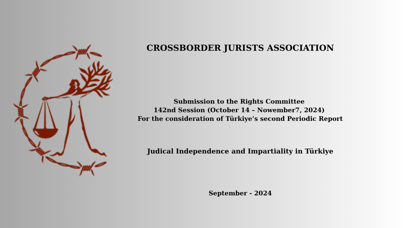 OHCR Submission for Judical Independence and Impartiality in Türkiye