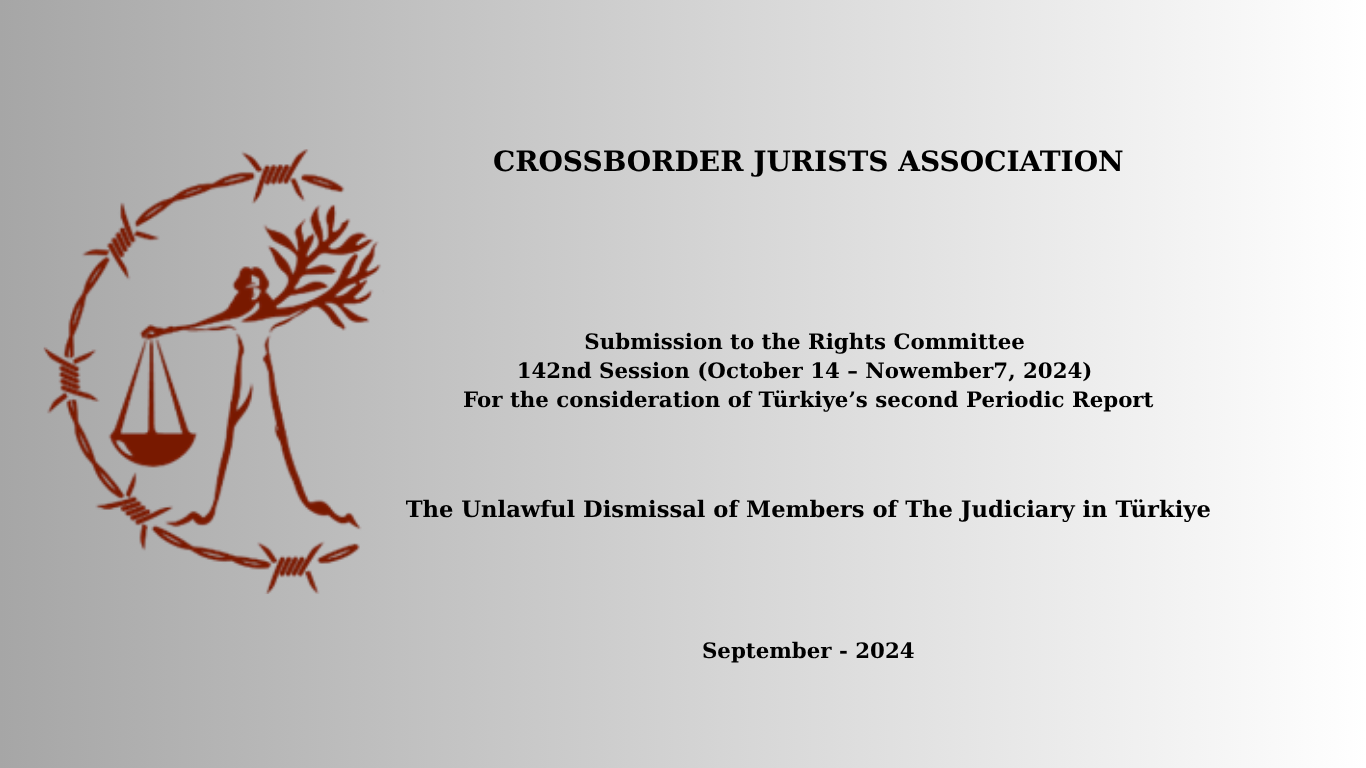 OHCR Submisson for The Unlawful Dismissal of Members of The Judiciary in Türkiye