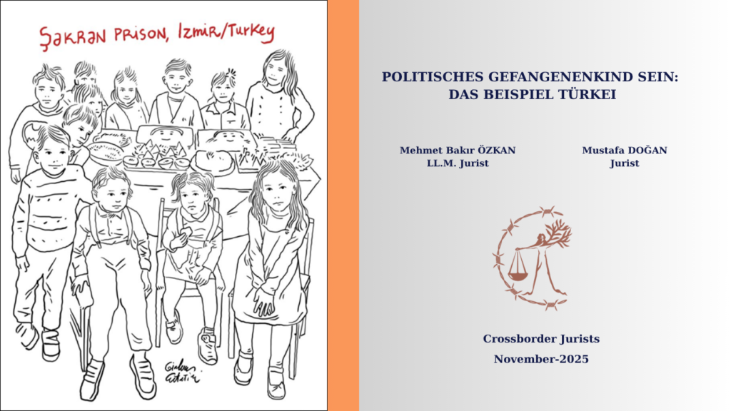 Der Bericht „Politisches Gefangenenkind sein: Das Beispiel Türkei“ wurde veröffentlicht.