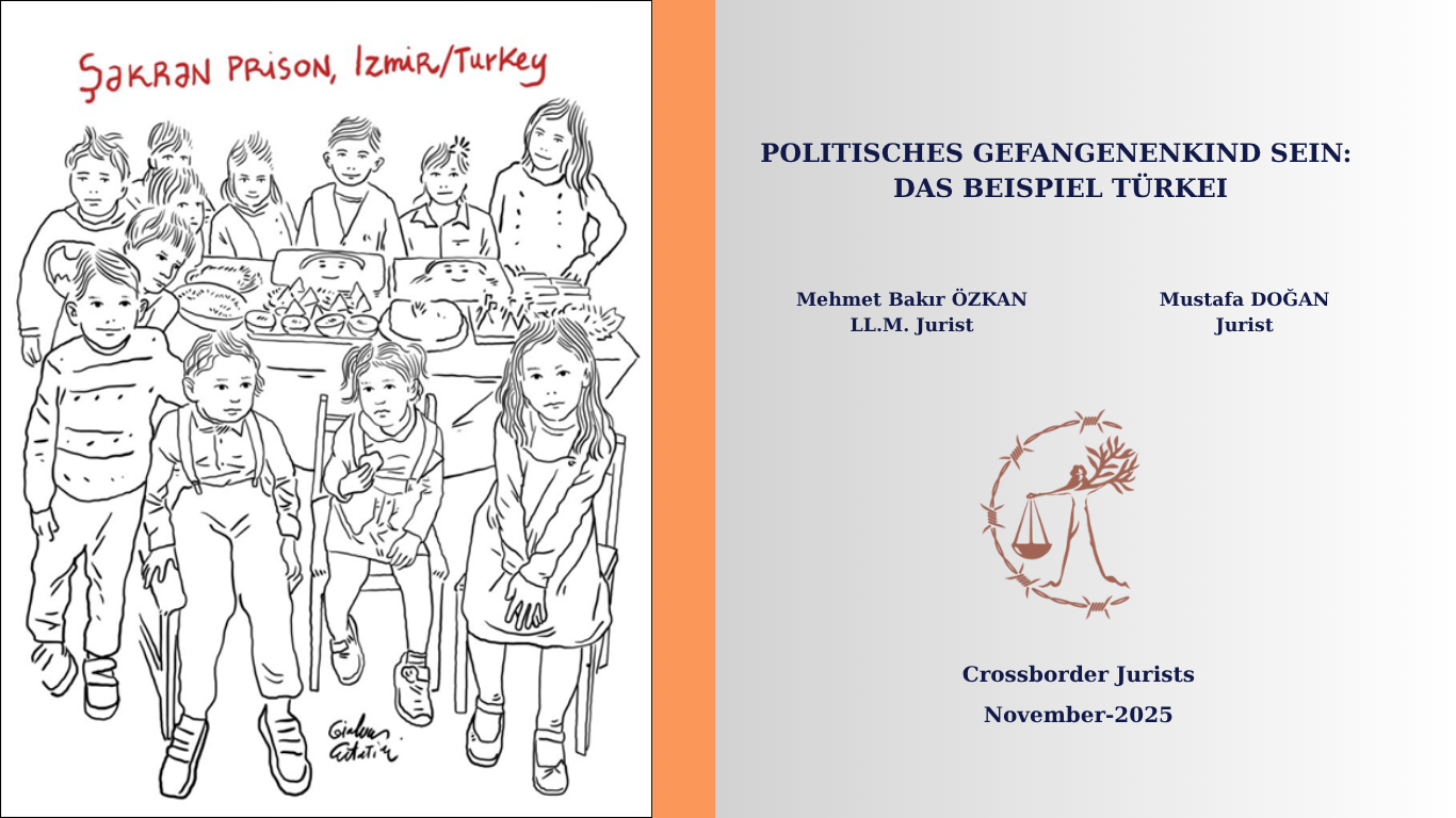 Der Bericht „Politisches Gefangenenkind sein: Das Beispiel Türkei“ wurde veröffentlicht.