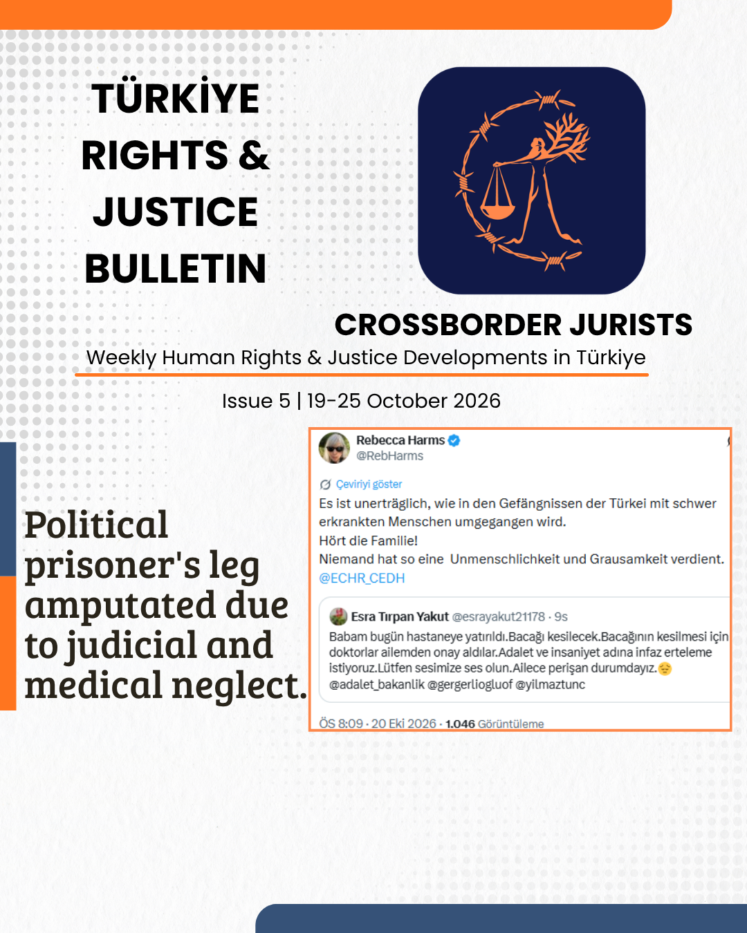 Weekly Human Rights & Judiciary Digest from Türkiye